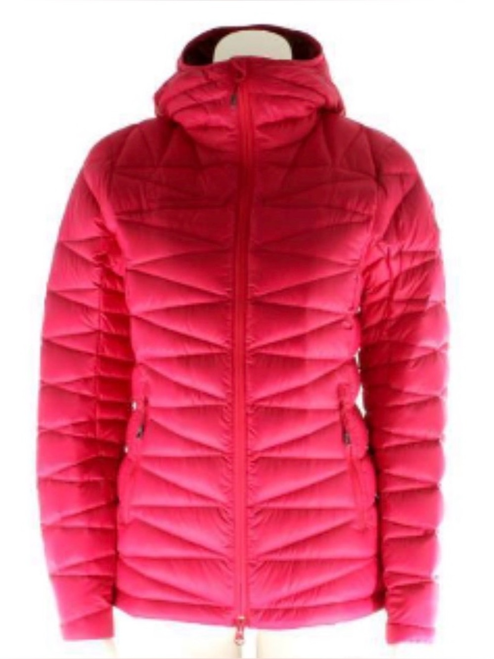 Mammut Miva IN Light Hooded Ski Touring Jacket in Dark Mammut Red